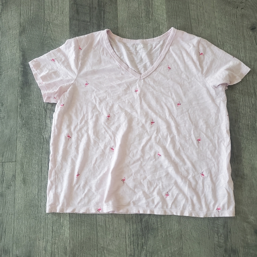 Old Navy Flamingo Shirt